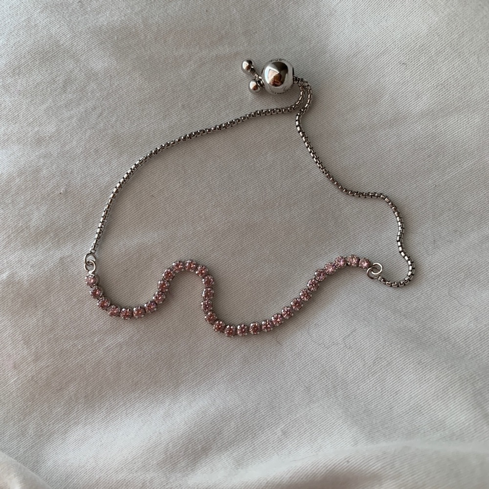 Pandora sparkling slider tennis bracelet